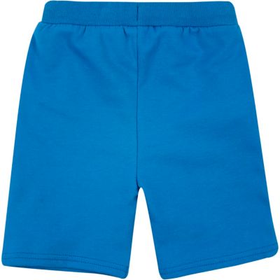 Mini boys blue attitude swim shorts